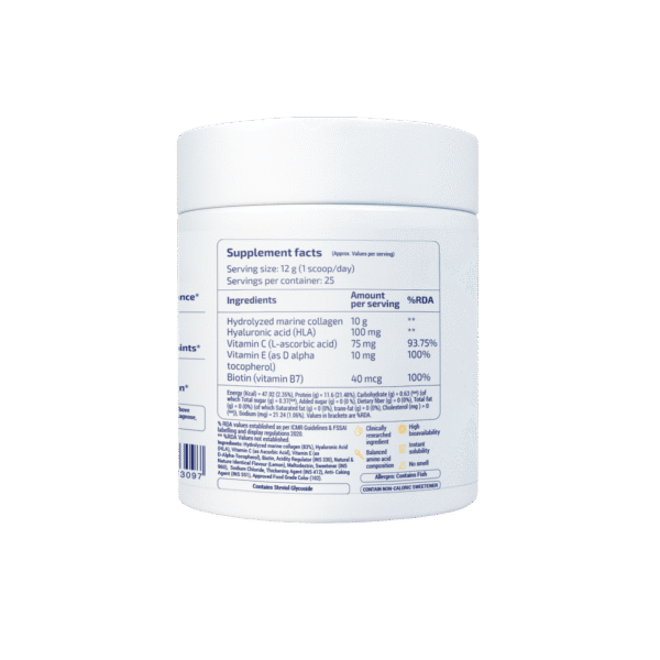 Collagen Lemon Flavour 300gm - Image 2
